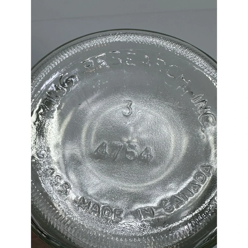 Vintage‎ Barbicide Jar Glass Barber's Shop Decor Comb Storage Disinfectant King